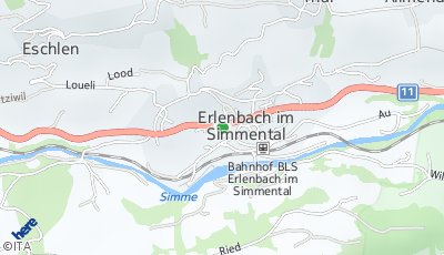 Standort Erlenbach im Simmental (BE)